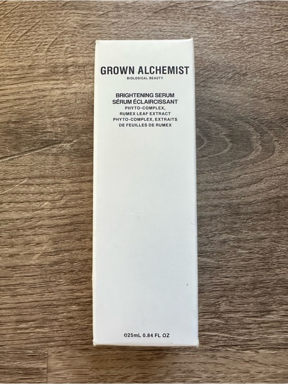 Grown Alchemist Brightening Formula in White Box